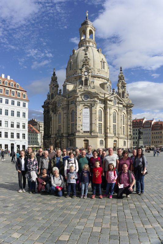 Dresden - vor der Frauenkirche