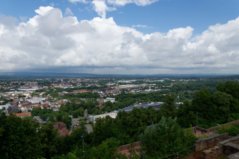 Blick auf Homburg