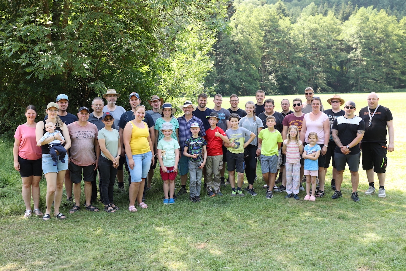 Zeltlager 2023 Gruppenbild