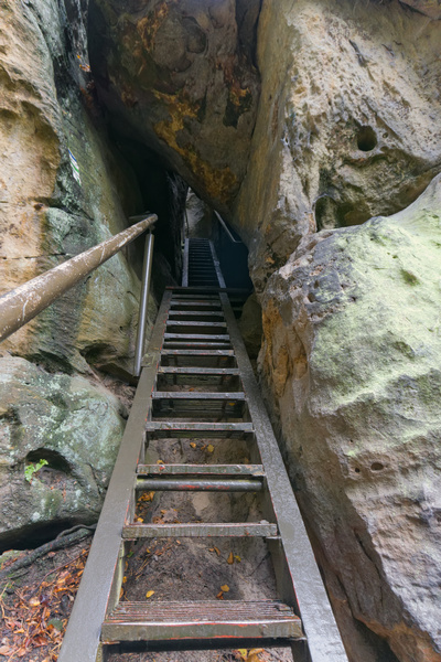 durch die Wolfsschlucht